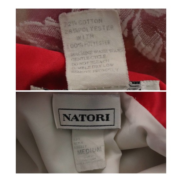 Vintage Natori Floral Robe Size Medium - Picture 8 of 10